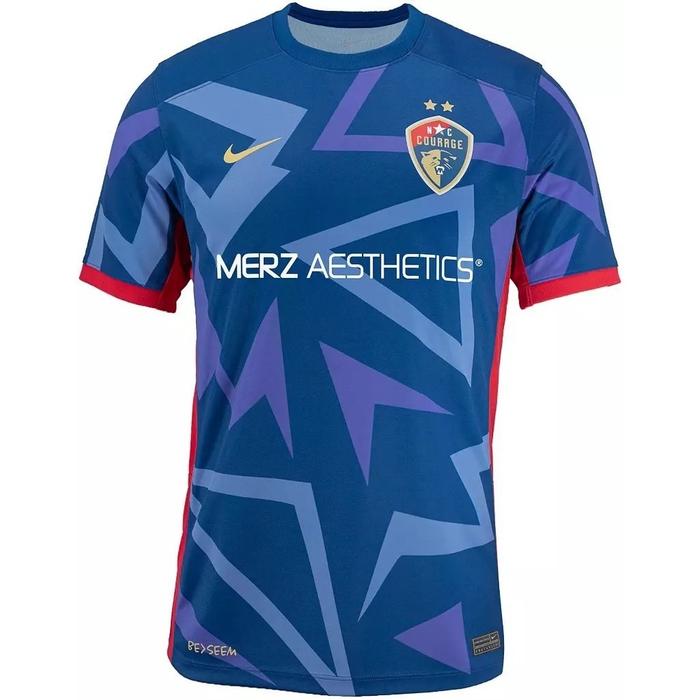 Nike North Carolina Courage 2024 - 25 Home Men's S - Stadium Jersey Retail $95